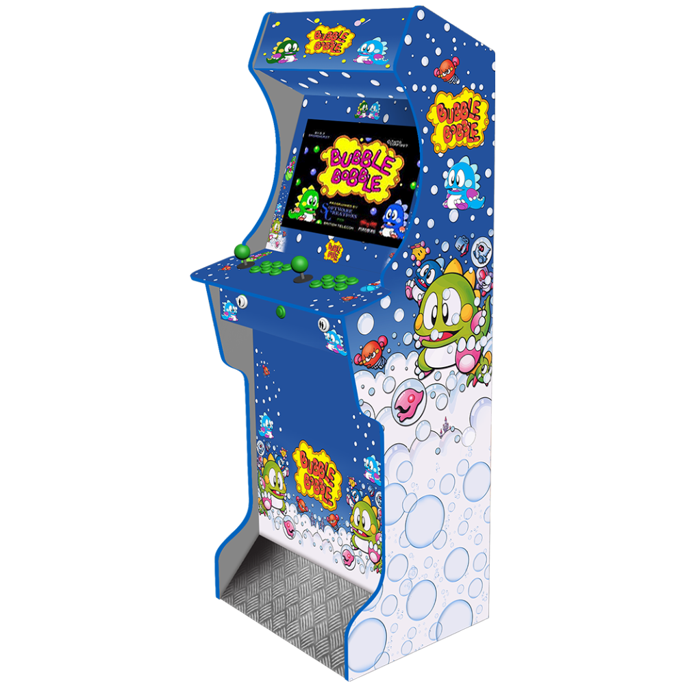 AG Elite Bubble Bobble PC arcade machine side angle