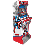 AG Elite Captain America PC arcade machine front angle