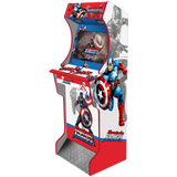 AG Elite Captain America PC arcade machine side angle