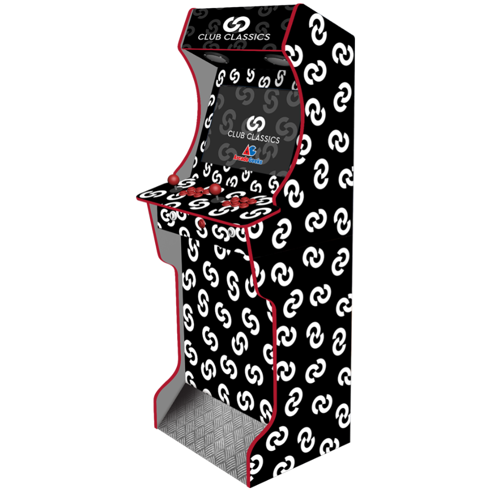 AG Elite Club Classics PC arcade machine side angle