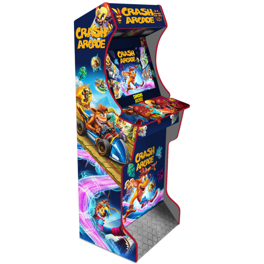 AG Elite Crash Bandicoot PC arcade machine front angle