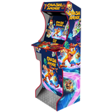 AG Elite Crash Bandicoot PC arcade machine side angle