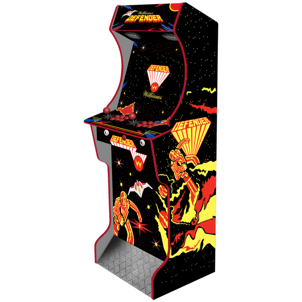 AG Elite Defender PC arcade machine side angle