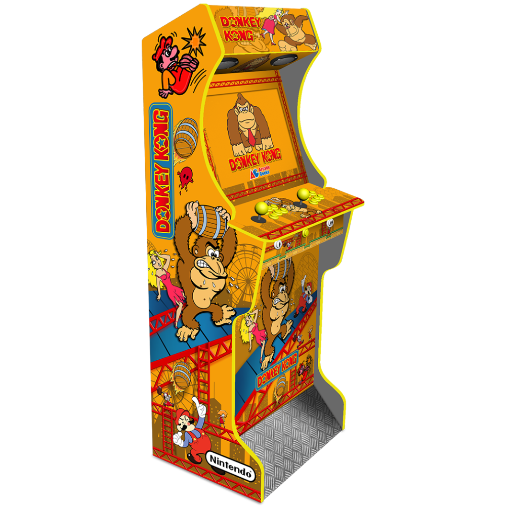 AG Elite Donkey Kong PC arcade machine front angle