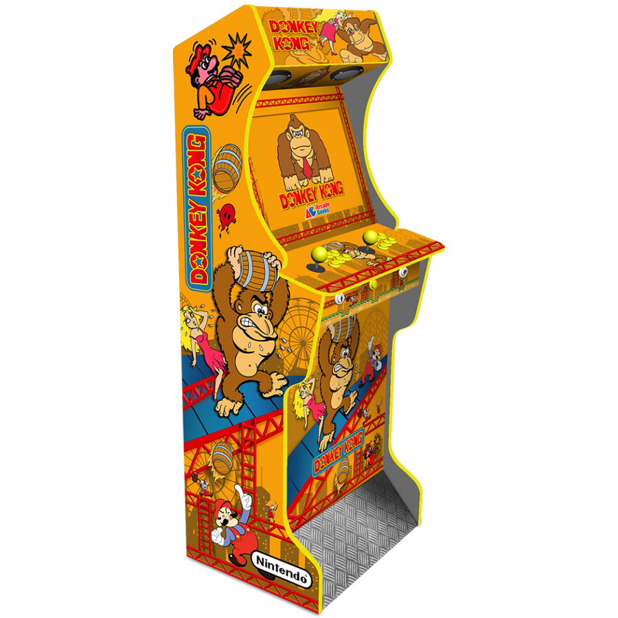 AG Elite Donkey Kong PC arcade machine front angle