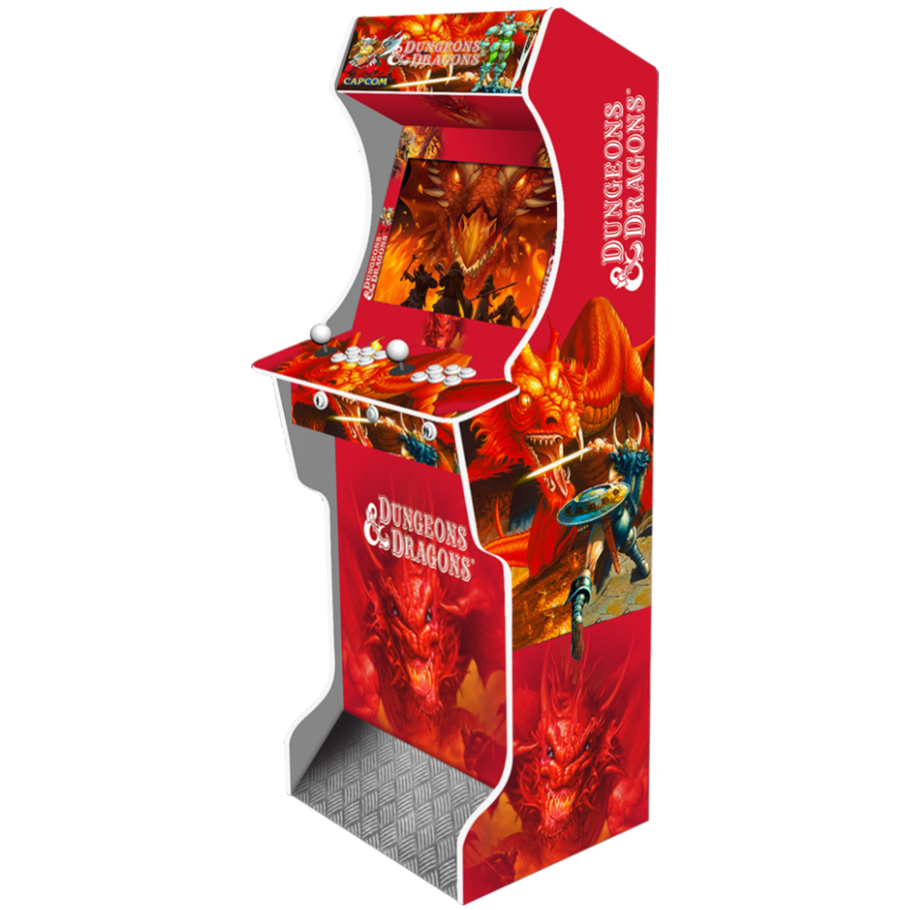 AG Elite Dungeons and Dragons PC arcade machine side angle