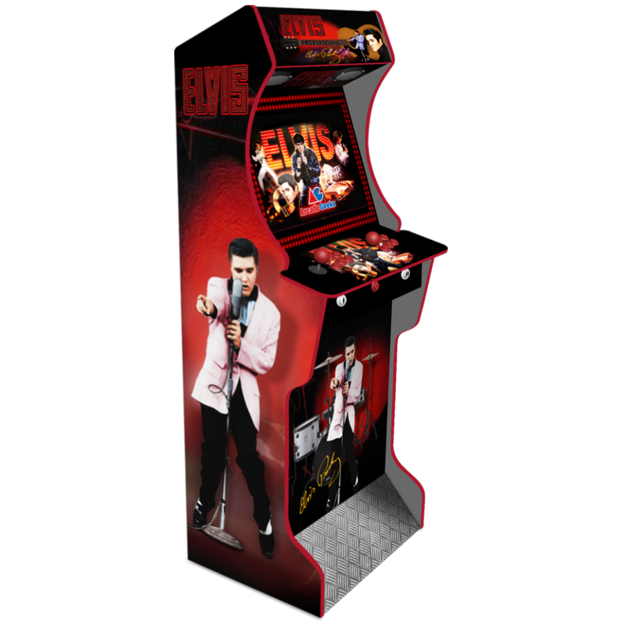 AG Elite Elvis PC arcade machine front angle