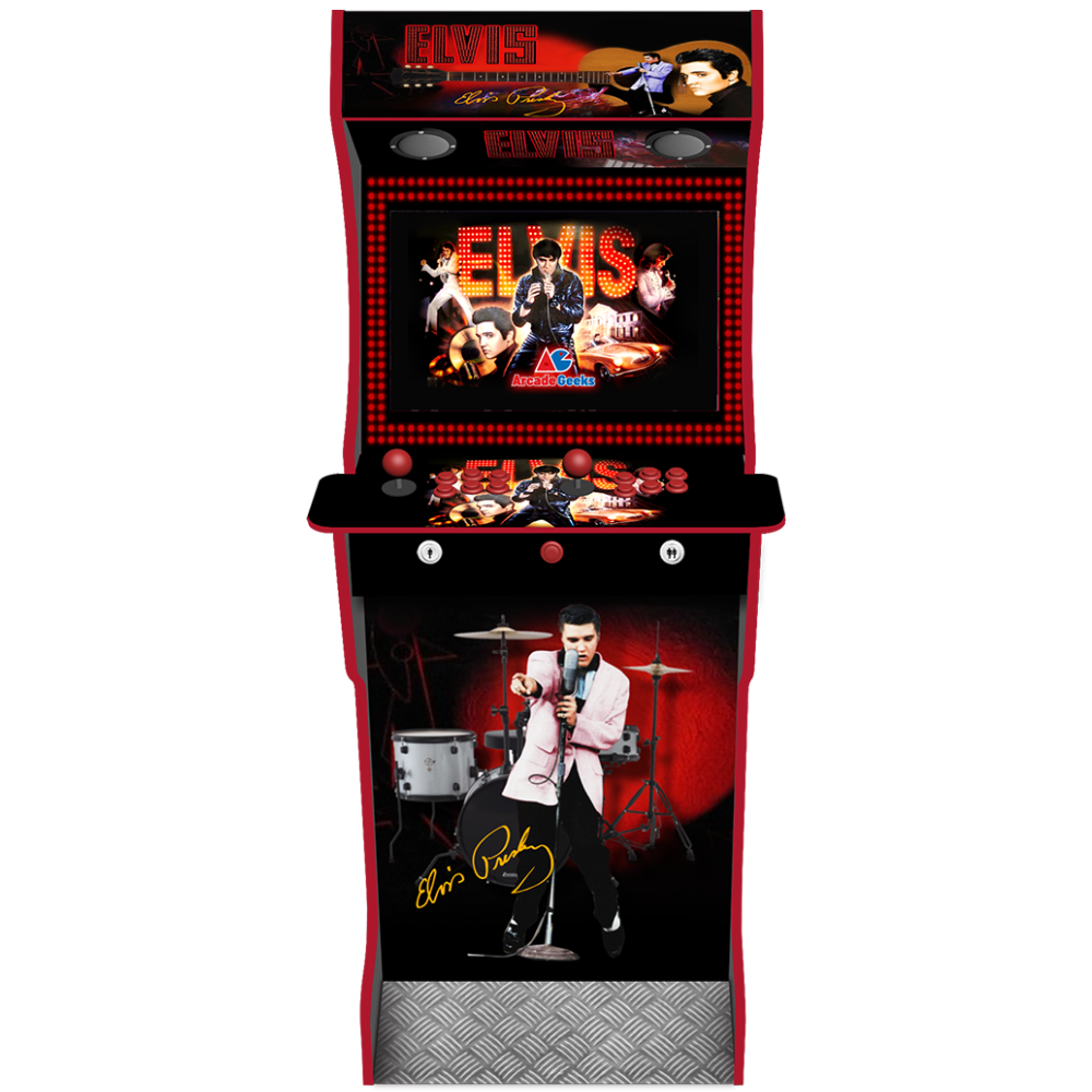 AG Elite Elvis PC arcade machine front view