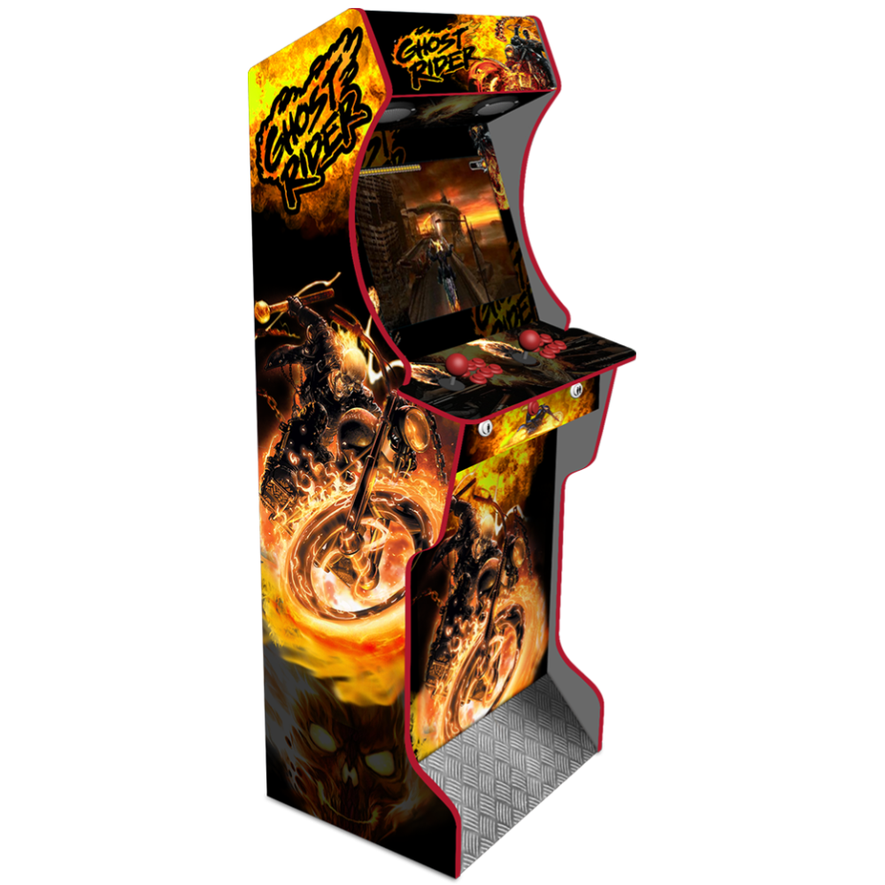 AG Elite Ghost Rider PC arcade machine front angle