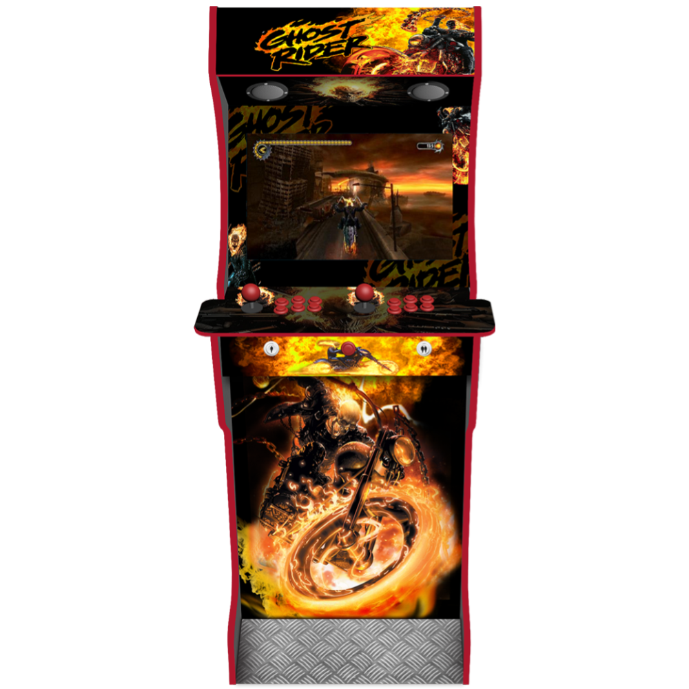 AG Elite Ghost Rider PC arcade machine front view