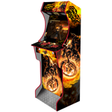 AG Elite Ghost Rider PC arcade machine side angle