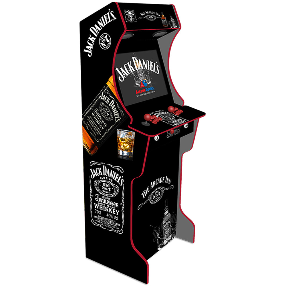 AG Elite Jack Daniels PC arcade machine front angle