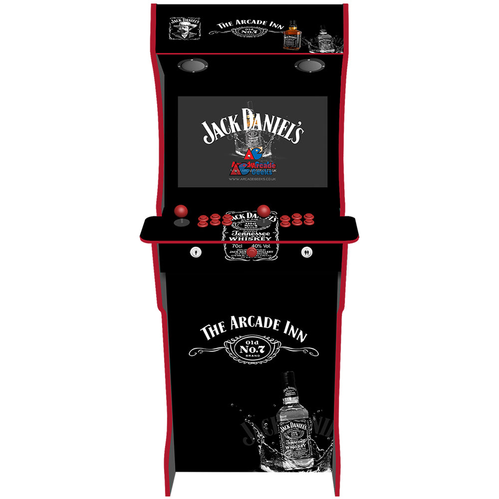 AG Elite Jack Daniels PC arcade machine front view