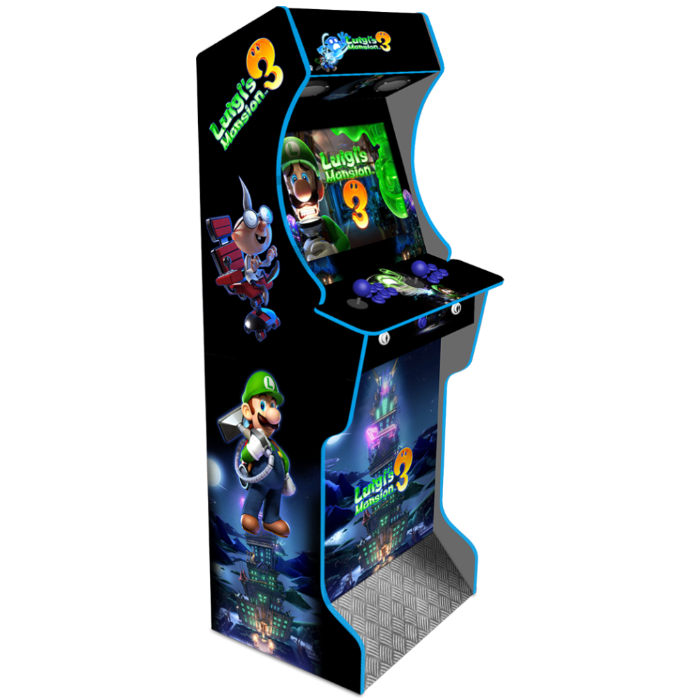 Luigis Mansion Elite arcade machine – front view