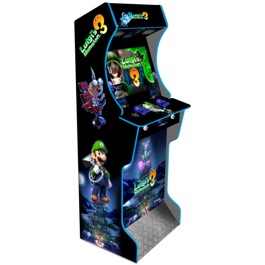 Luigis Mansion Elite arcade machine – front view