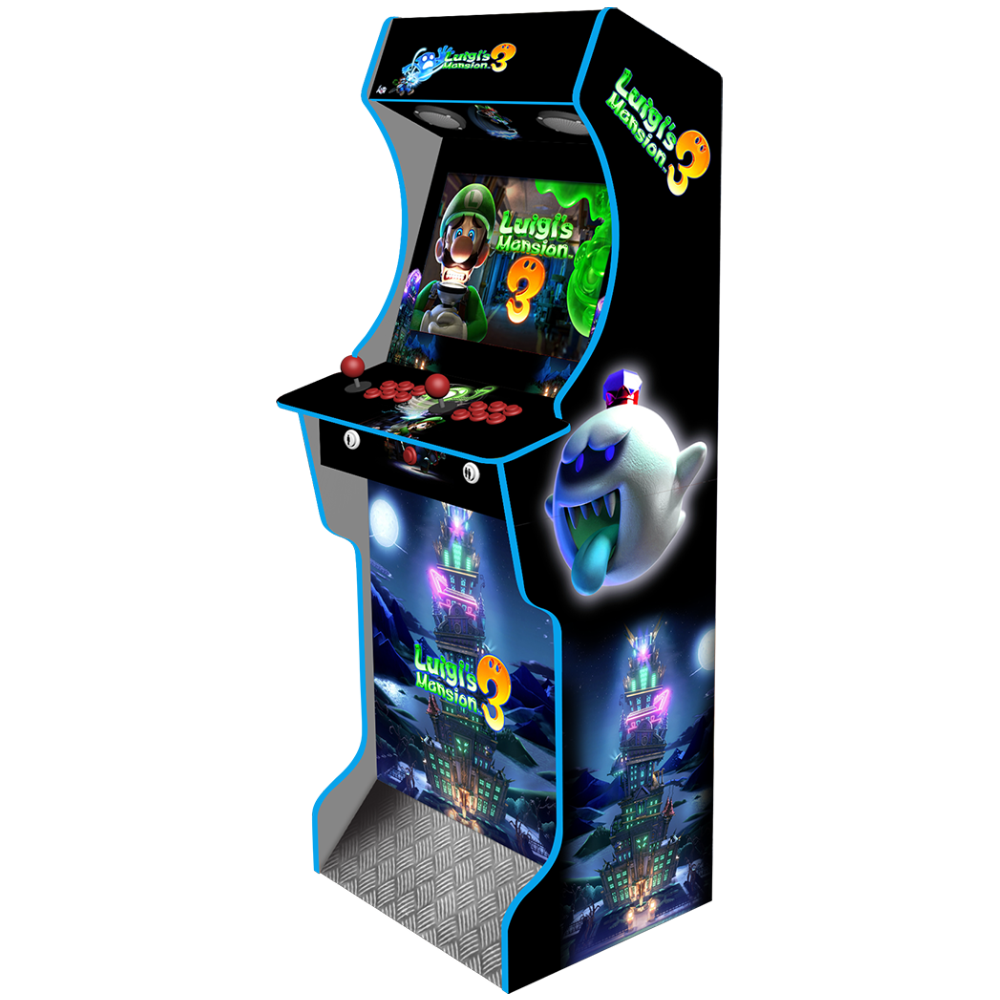Luigis Mansion Elite arcade machine – rear view
