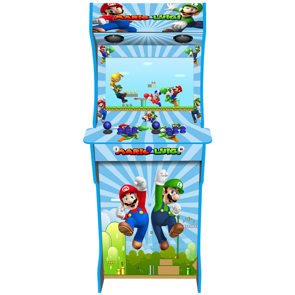AG Elite Mario and Luigi PC arcade machine front view