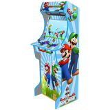 AG Elite Mario and Luigi PC arcade machine side angle