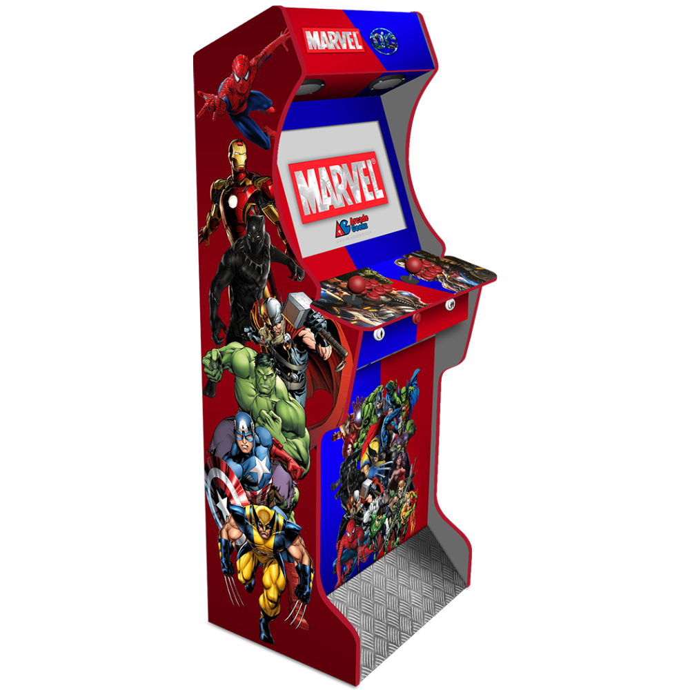 AG Elite Marvel vs DC PC arcade machine front angle