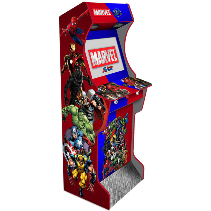 AG Elite Marvel vs DC PC arcade machine front angle