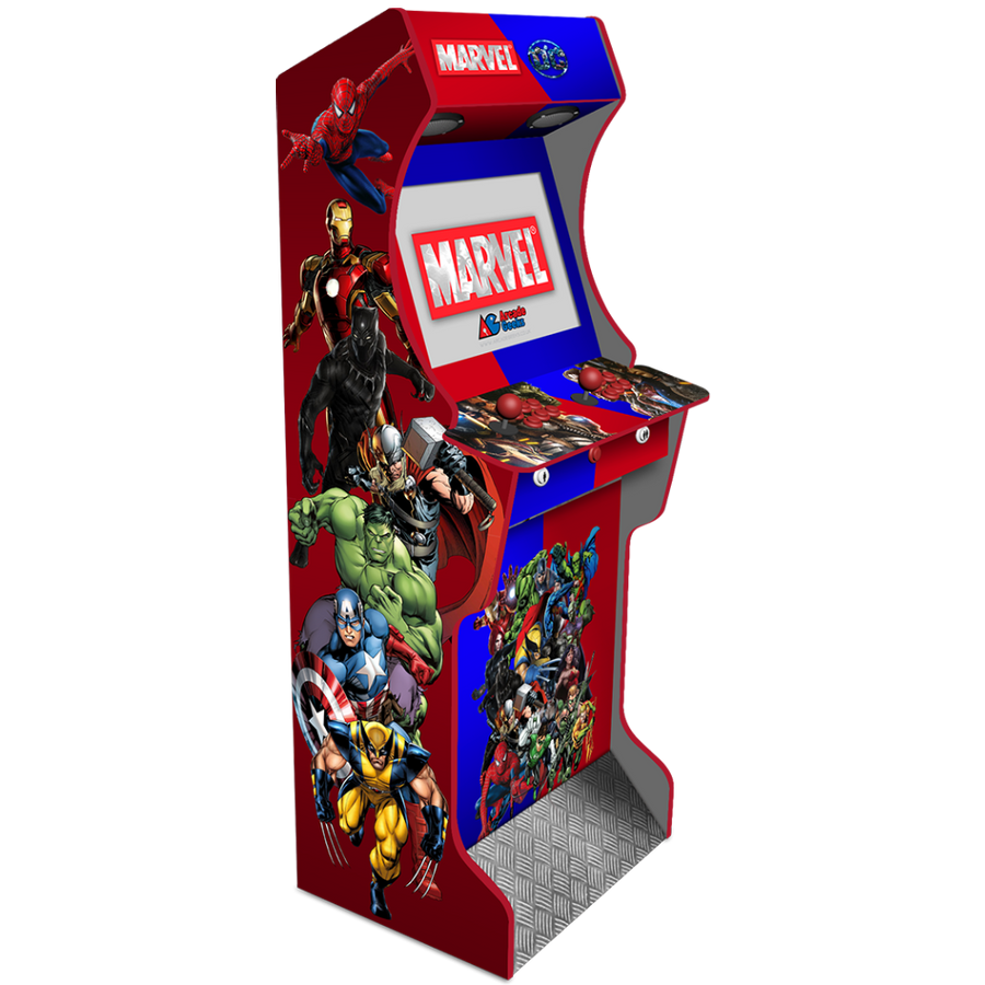 AG Elite Marvel vs DC PC arcade machine front angle