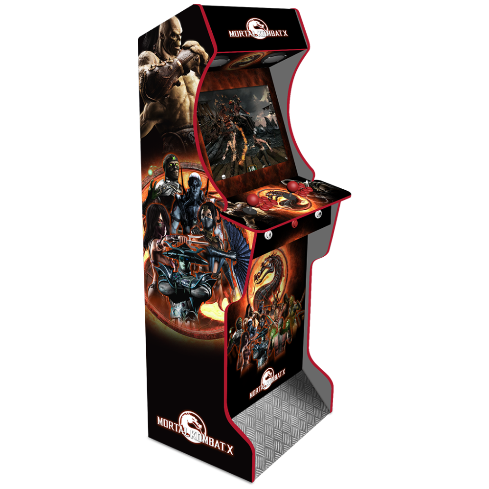 AG Elite Mortal Kombat X PC arcade machine front angle