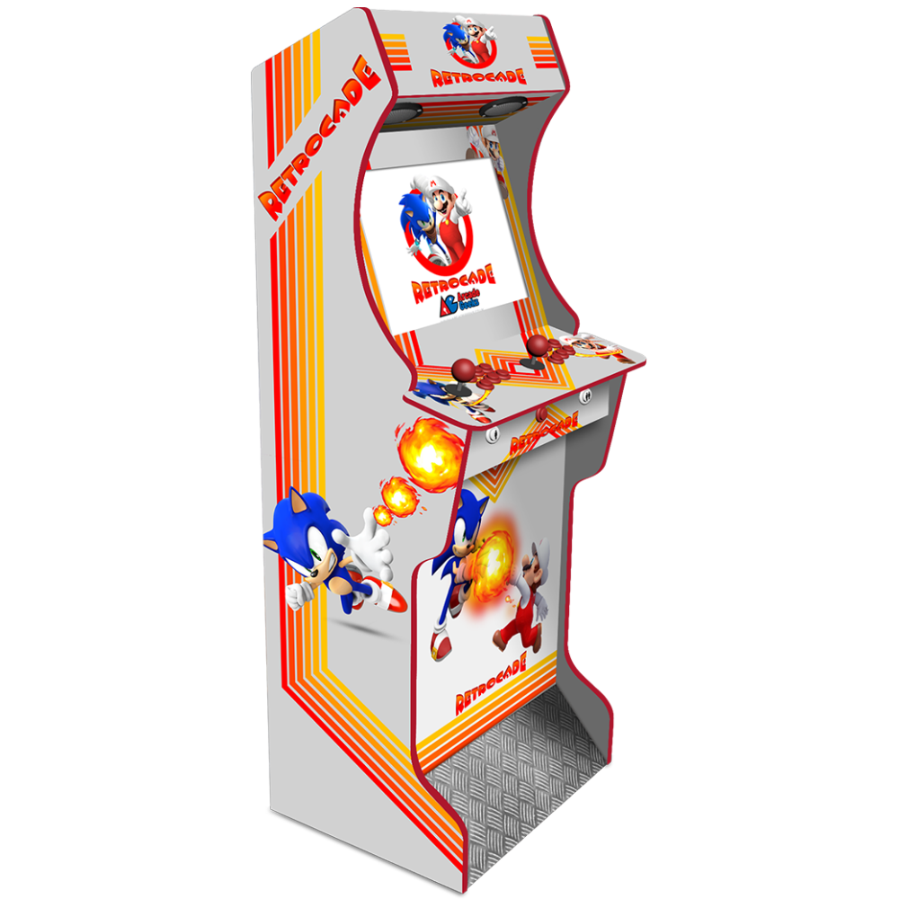 AG Elite Retrocade PC arcade machine front angle