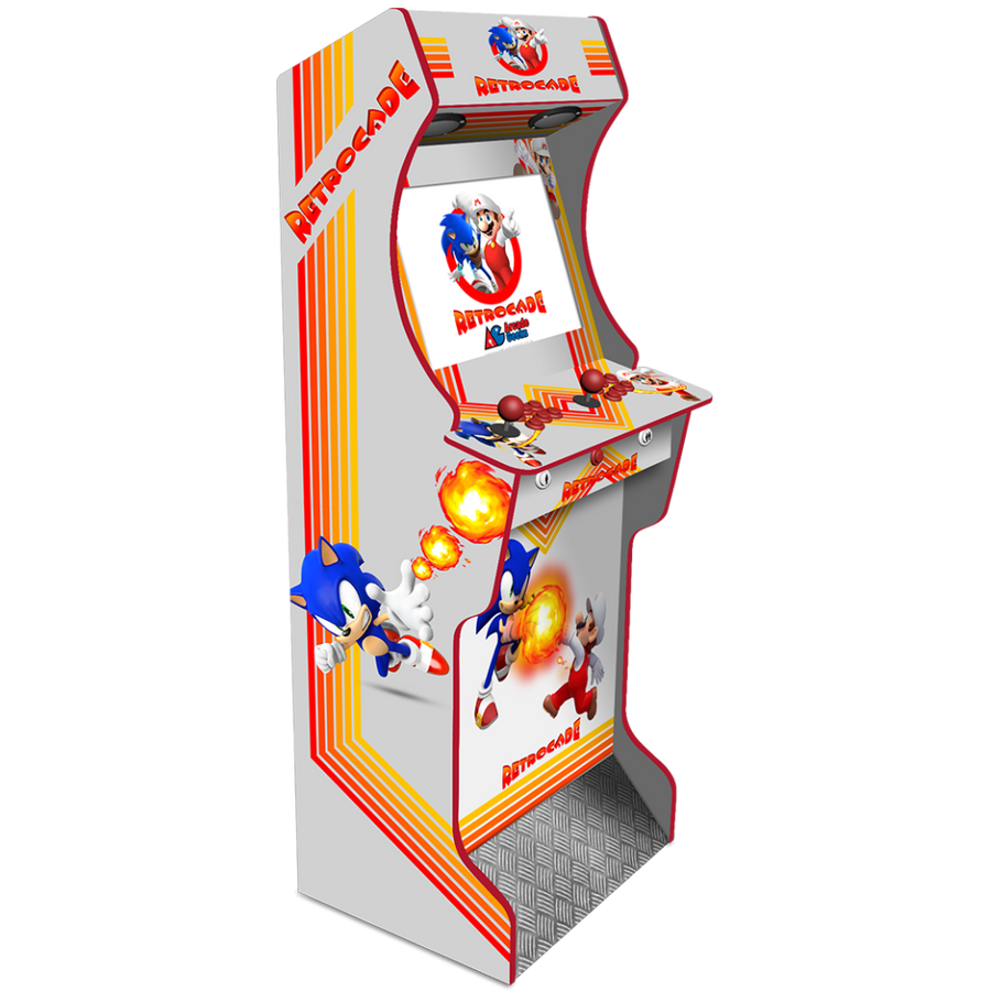 AG Elite Retrocade PC arcade machine front angle