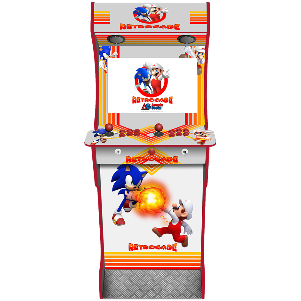 AG Elite Retrocade PC arcade machine front view