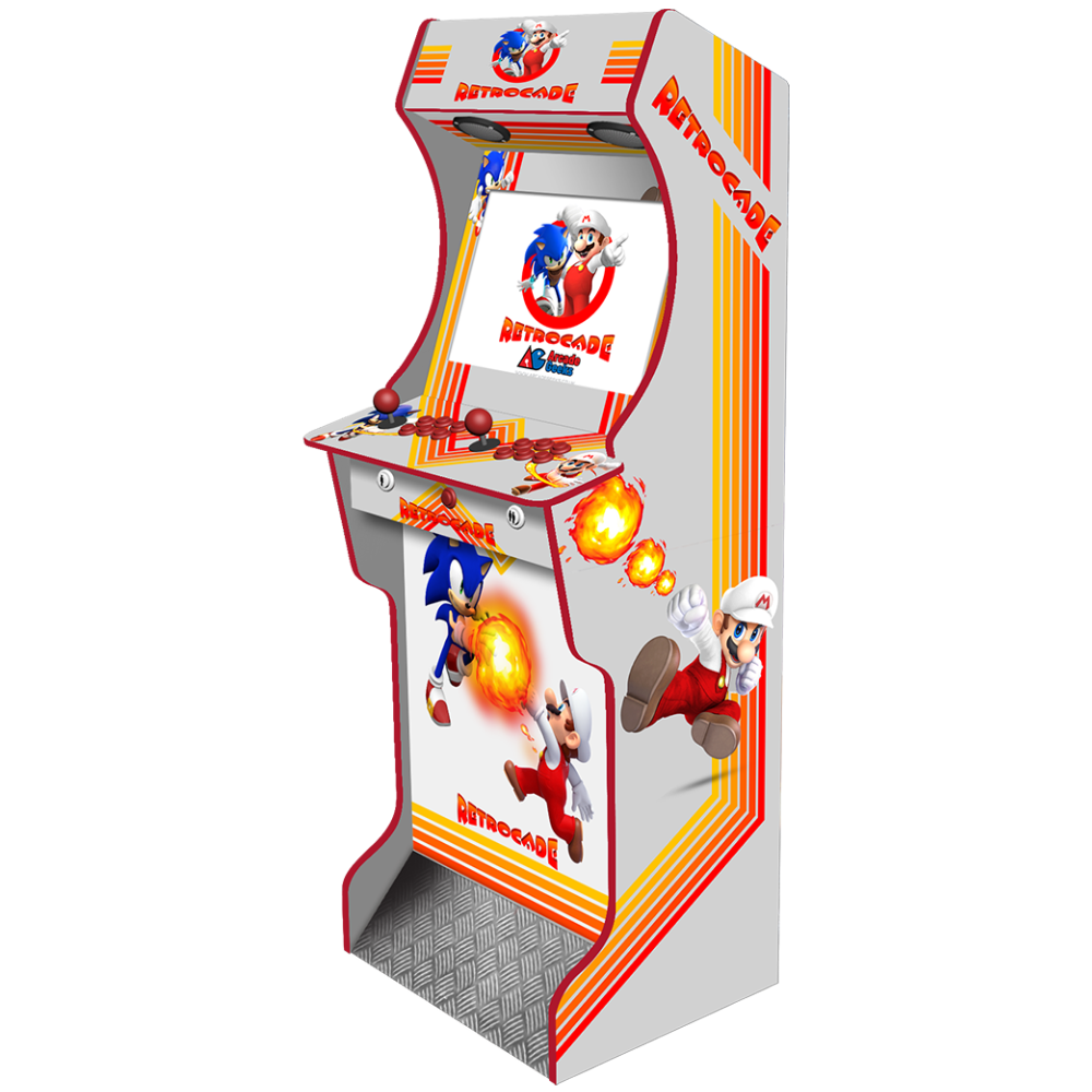 AG Elite Retrocade PC arcade machine side angle