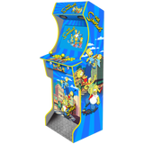 The Simpsons Elite arcade machine – rear view