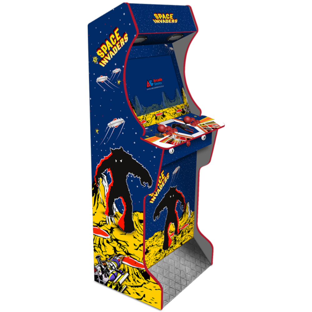 AG Elite Space Invaders PC arcade machine front angle