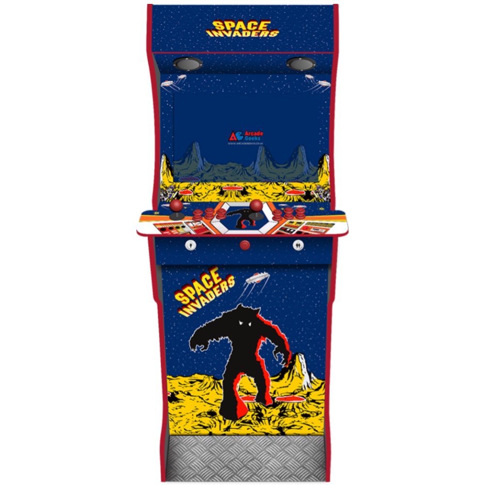 AG Elite Space Invaders PC arcade machine front view