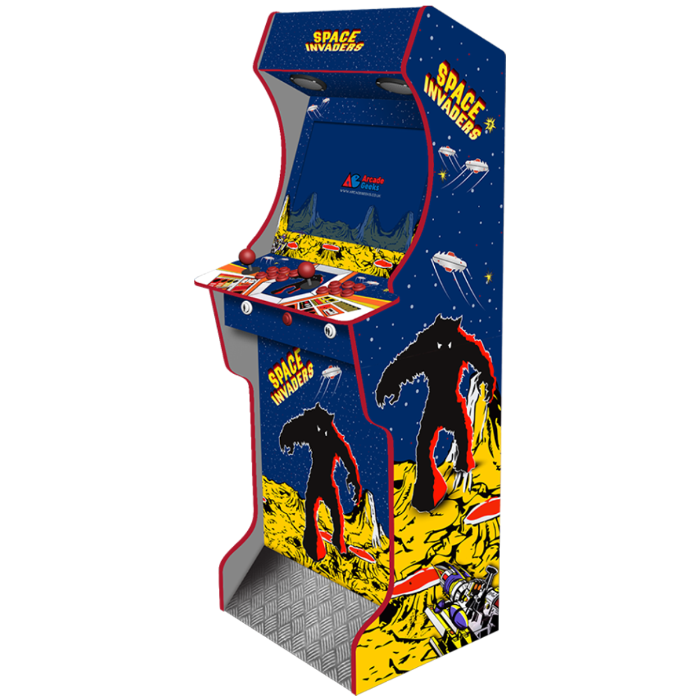 AG Elite Space Invaders PC arcade machine side angle