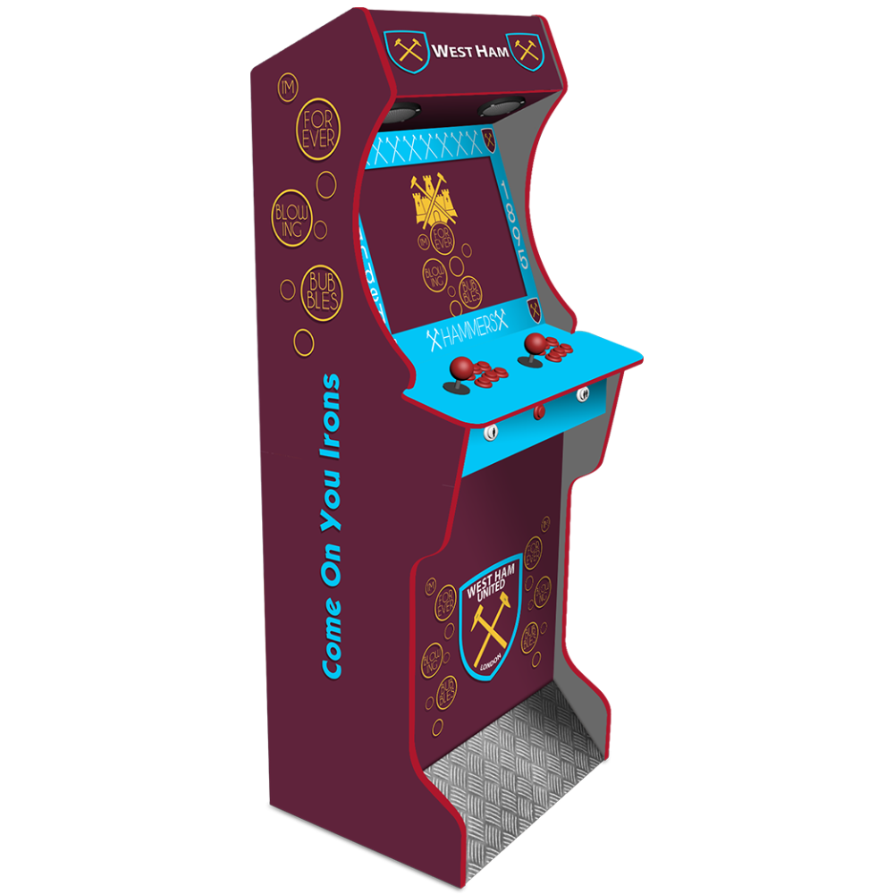 West Ham United Elite arcade machine – front view