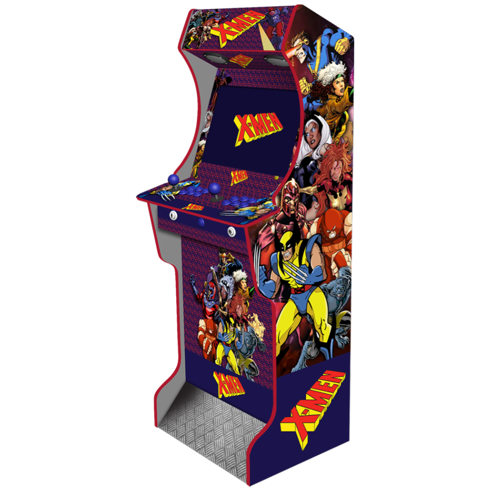 X-Men Elite arcade machine – rear view