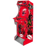 Spider Man AG Elite two-player arcade machine rear view