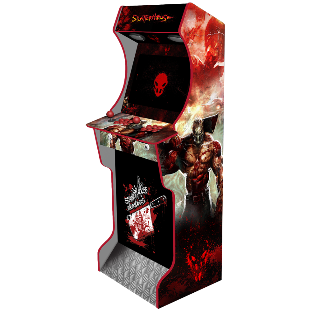 Splatter House AG Elite two-player arcade machine rear view
