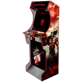 Splatter House AG Elite two-player arcade machine rear view