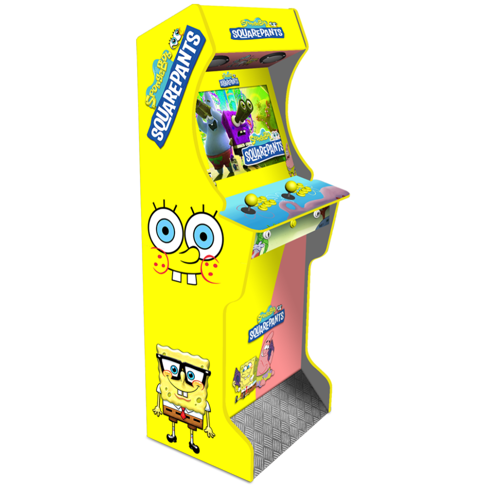 Sponge Bob AG Elite two-player arcade machine front
