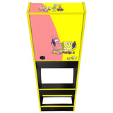 Sponge Bob Square Pants arcade cabinet right-side artwork view