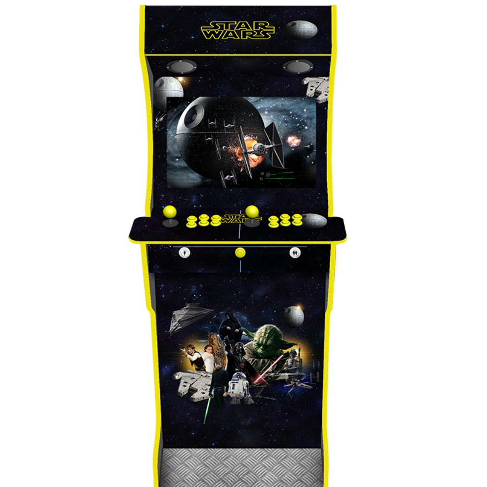 Star Wars AG Elite two-player arcade machine side view