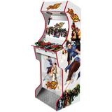 Street Fighter IV AG Elite two-player arcade machine rear view