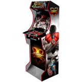 Street Fighter v3 AG Elite two-player arcade machine rear view