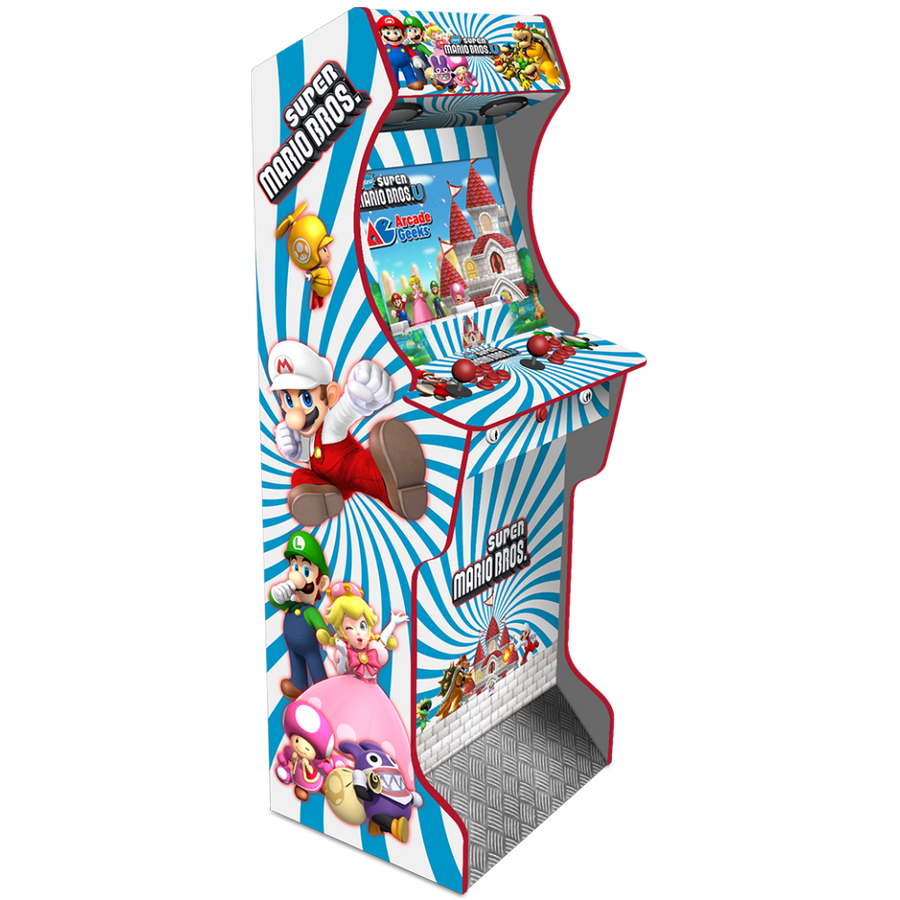 Super Mario Bros AG Elite two-player arcade machine front