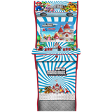 Super Mario Bros AG Elite two-player arcade machine side view