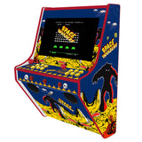 Space Invaders wall-mounted two-player arcade machine front-right view