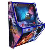 Star Wars wall-mounted two-player arcade machine front-left view