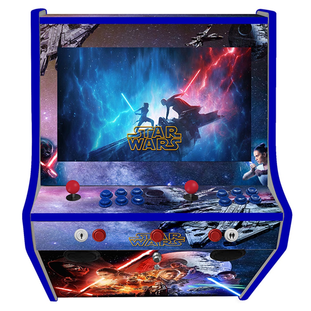 Star Wars wall-mounted two-player arcade machine front view
