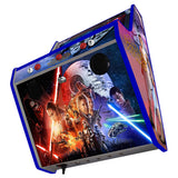 Star Wars wall-mounted two-player arcade machine rear view